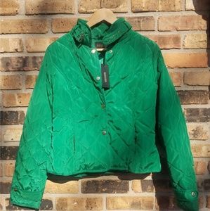 NWT💥Naranka | Green Lightweight Bomber Jacket